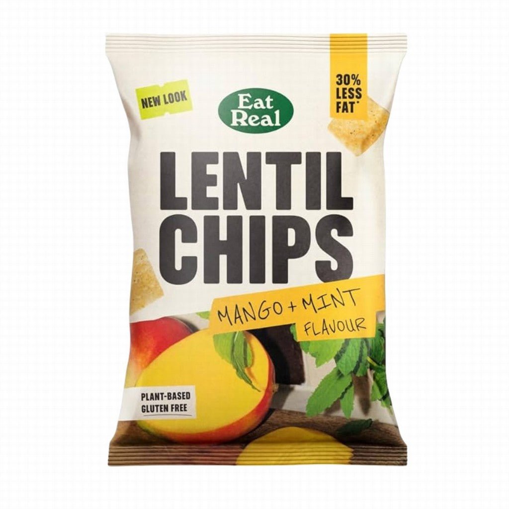 Eat Real Lentil Chips Mango & Mint - Earthfare Supermarket - 5060878780553