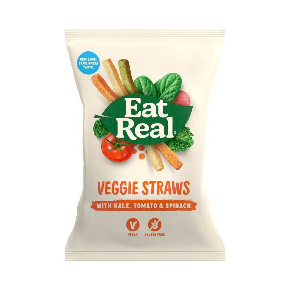 Eat Real Veggie Straws 45G - Earthfare Supermarket - 5060878780737