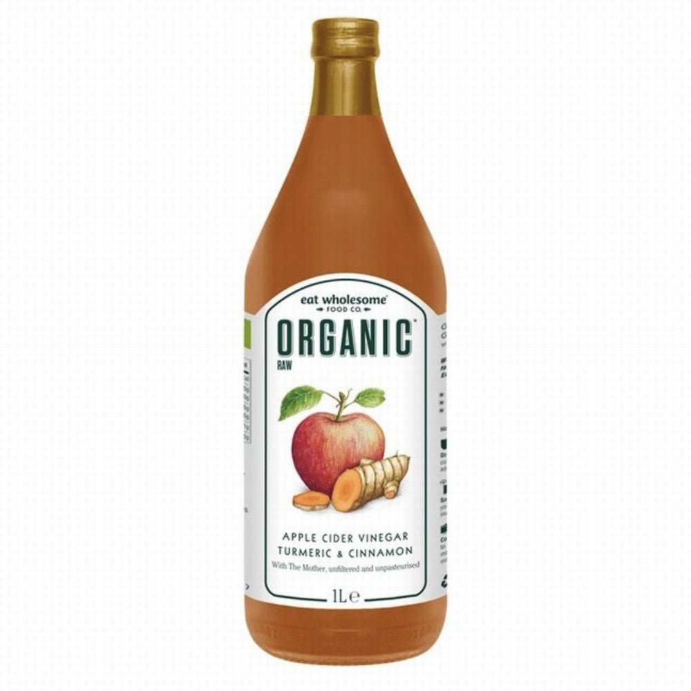 Eat Wholesome Organic Apple Cider Vinegar Turmeric Cinnamon - Earthfare Supermarket - 628110454317