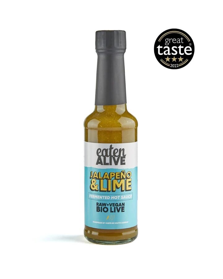 Eaten Alive Jalapeno & Lime Hot Sauce - Earthfare Supermarket - 5060719550079