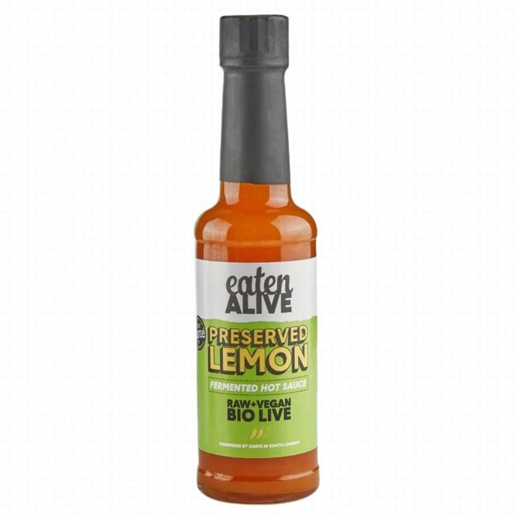 Eaten Alive Preserved Lemon Hot Sauce - Earthfare Supermarket - 5060719550024