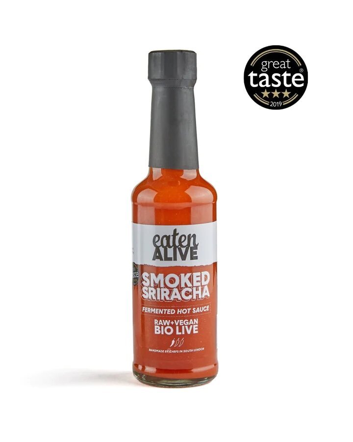 Eaten Alive Smoked Sriracha Fermented Hot Sauce - Earthfare Supermarket - 5060719550000