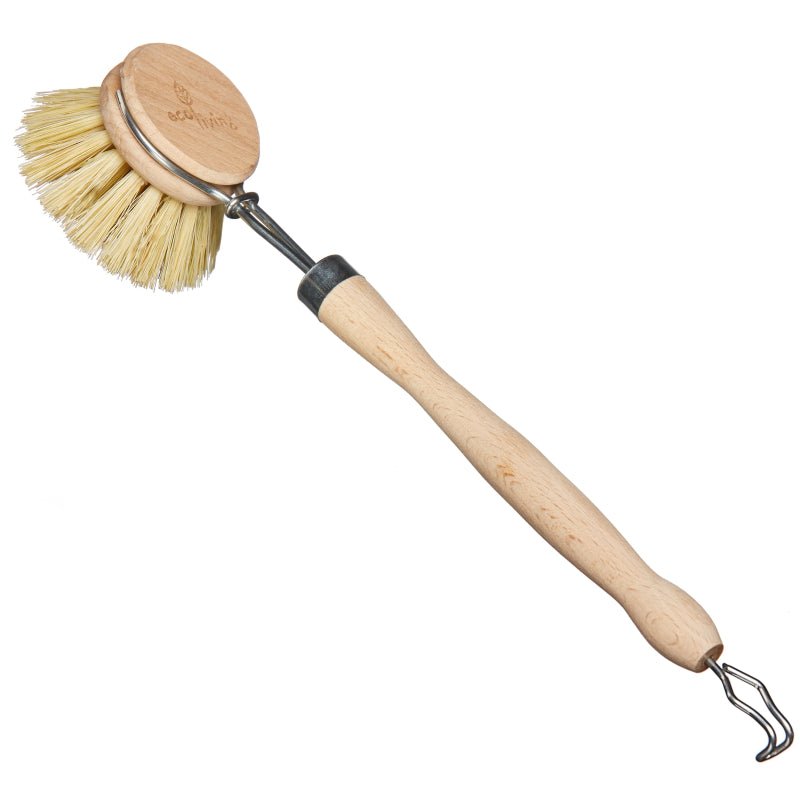 Eco Living Wooden Dish Brush - Earthfare Supermarket - 5060636880372