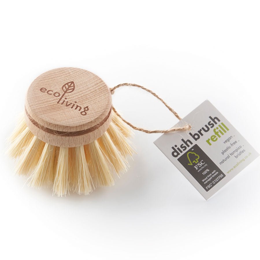 Eco Living Wooden Dish Head Replacement - Earthfare Supermarket - 5060636880440