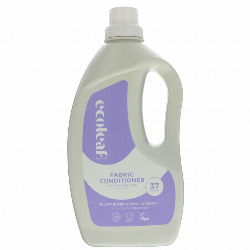 Ecoleaf Fabric Conditioner Jasmine & White Musk - Earthfare Supermarket - 5017601050094
