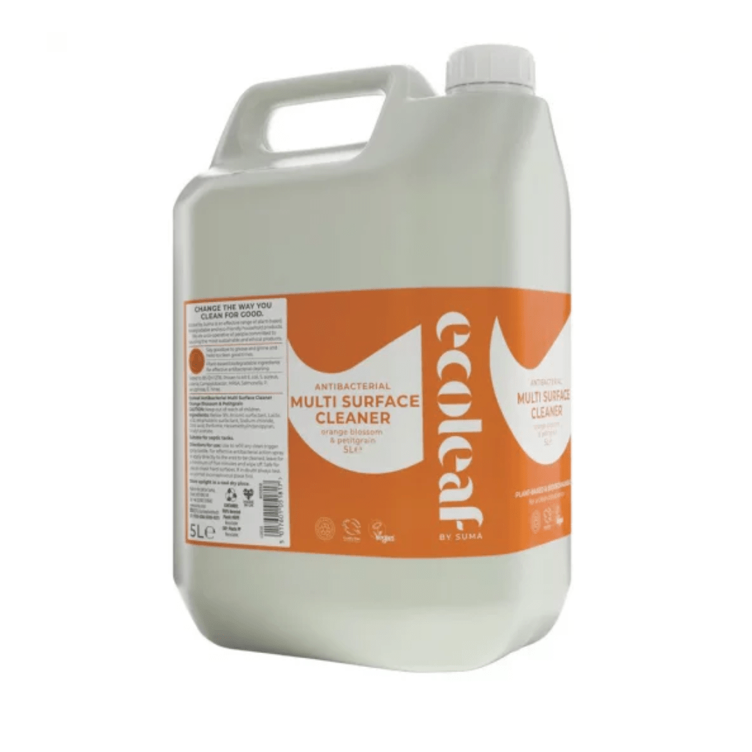 Ecoleaf Multi Surface Cleaner 5L 5ltr - Earthfare Supermarket - 5017601041191