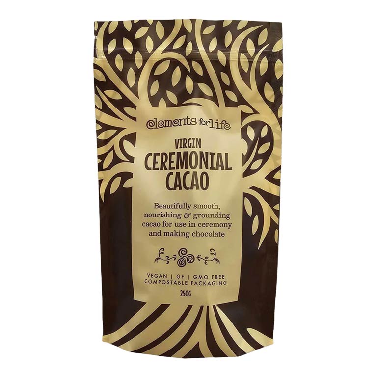 Elements for Life Ceremonial Cacao 250g - Earthfare Supermarket - 5060407530253