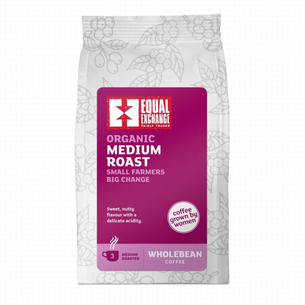 Equal Exchange Organic Coffee Beans Medium - Earthfare Supermarket - 5018190017567