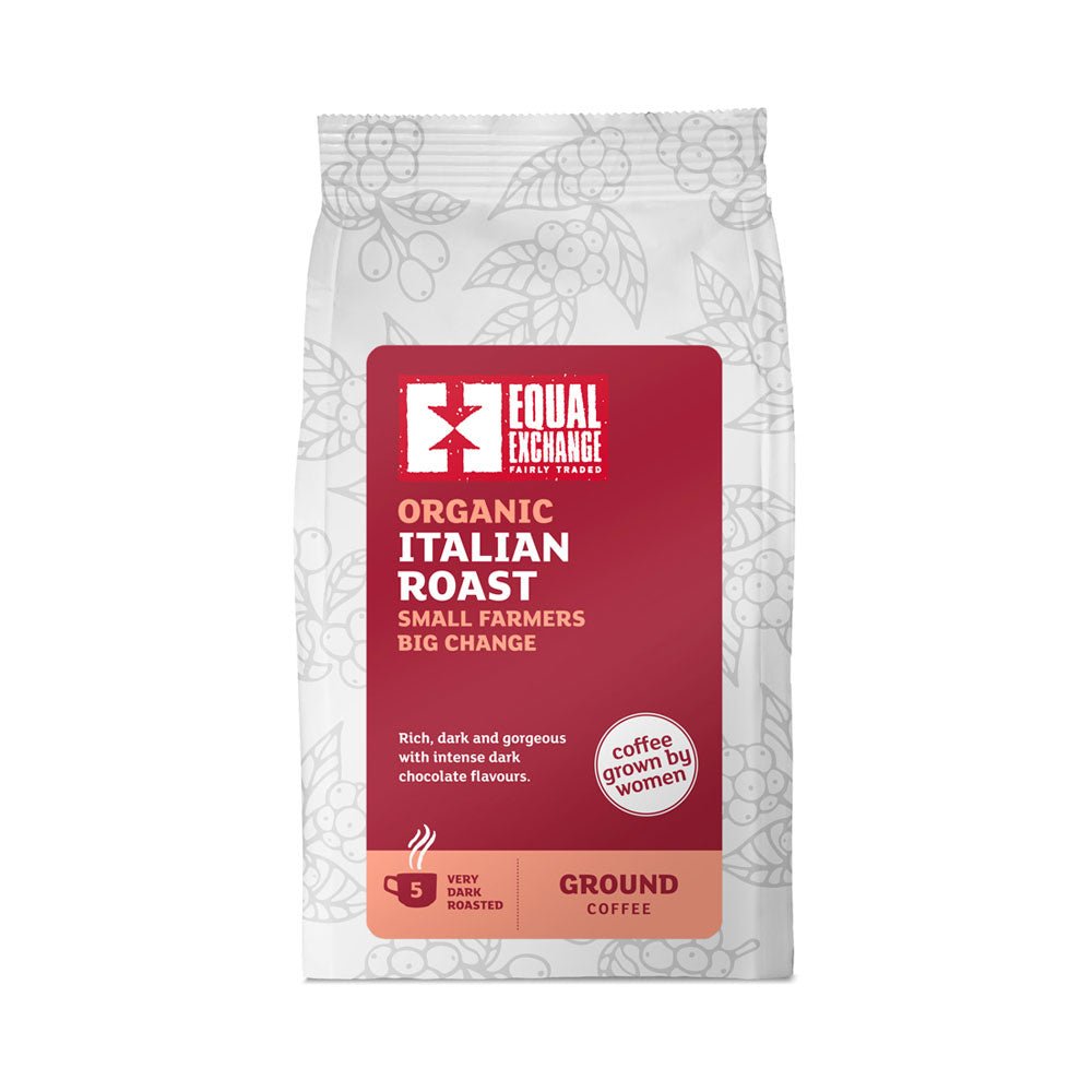 Equal Exchange Organic Italian Roast Ground Coffee - Earthfare Supermarket - 5018190017161