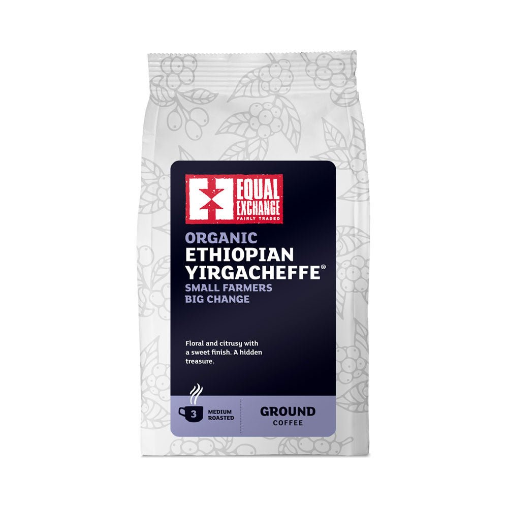 Equal Exchange Organic Roast & Ground Yirgacheffe Coffee - Earthfare Supermarket - 5018190017123