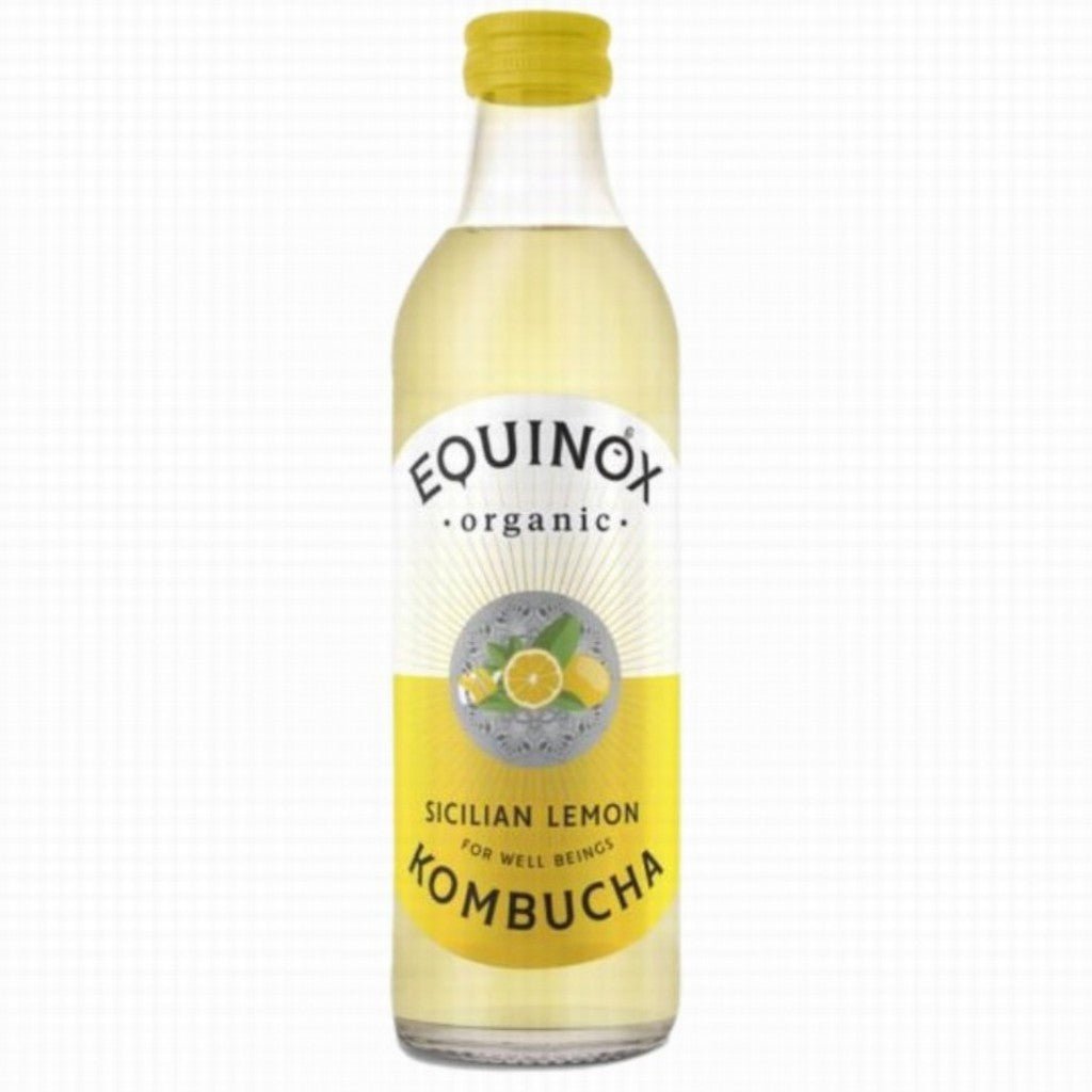 Equinox Sicilian Lemon Kombucha - Earthfare Supermarket - 5060452360805