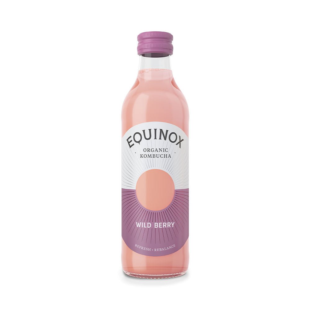 Equinox Wild Berry Kombucha - Earthfare Supermarket - 5060452360034
