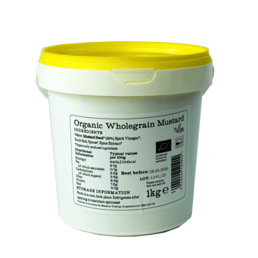 Essential Mustard 1kg - Earthfare Supermarket - 5029220520902