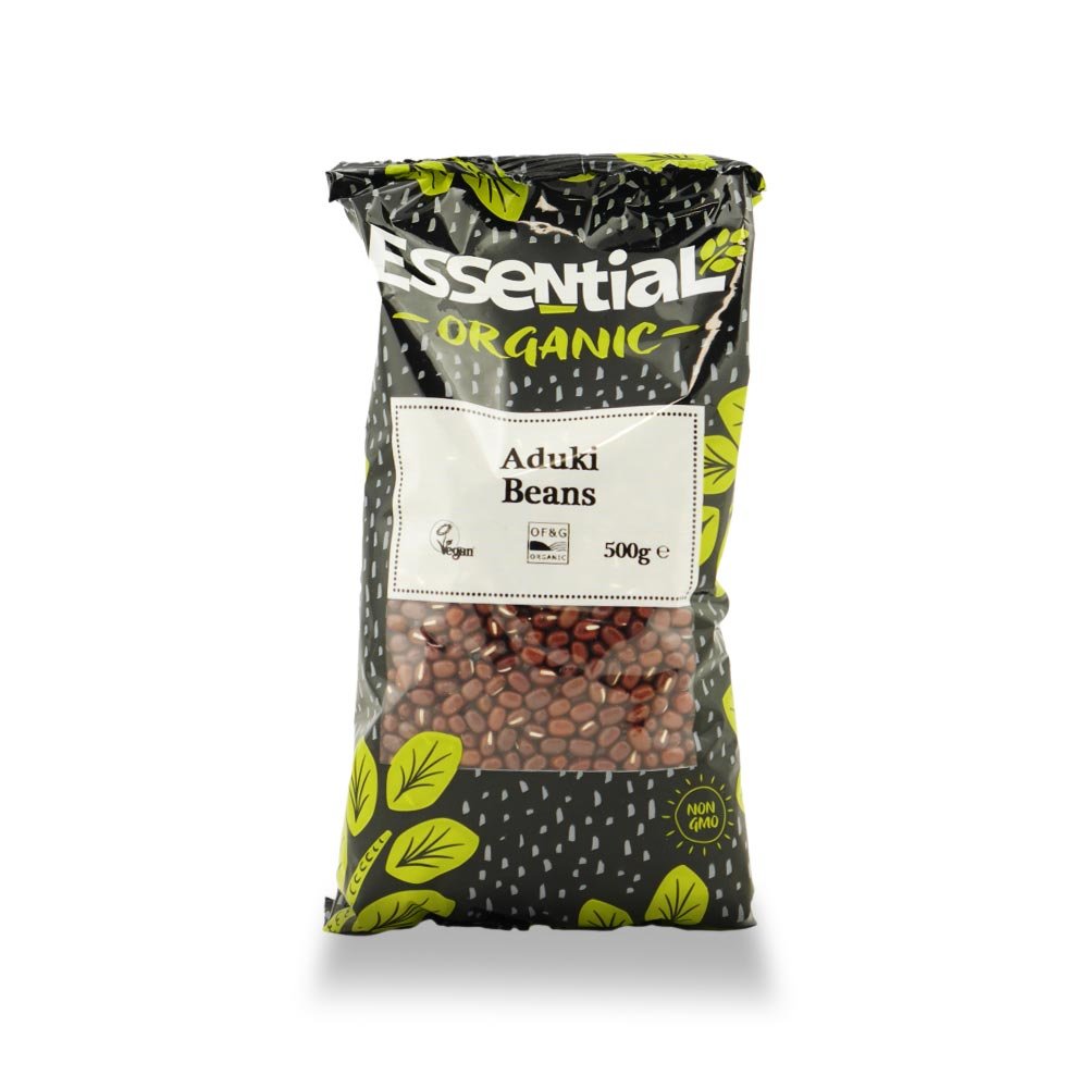 Essential Organic Aduki Beans - Earthfare Supermarket - 5029220001531