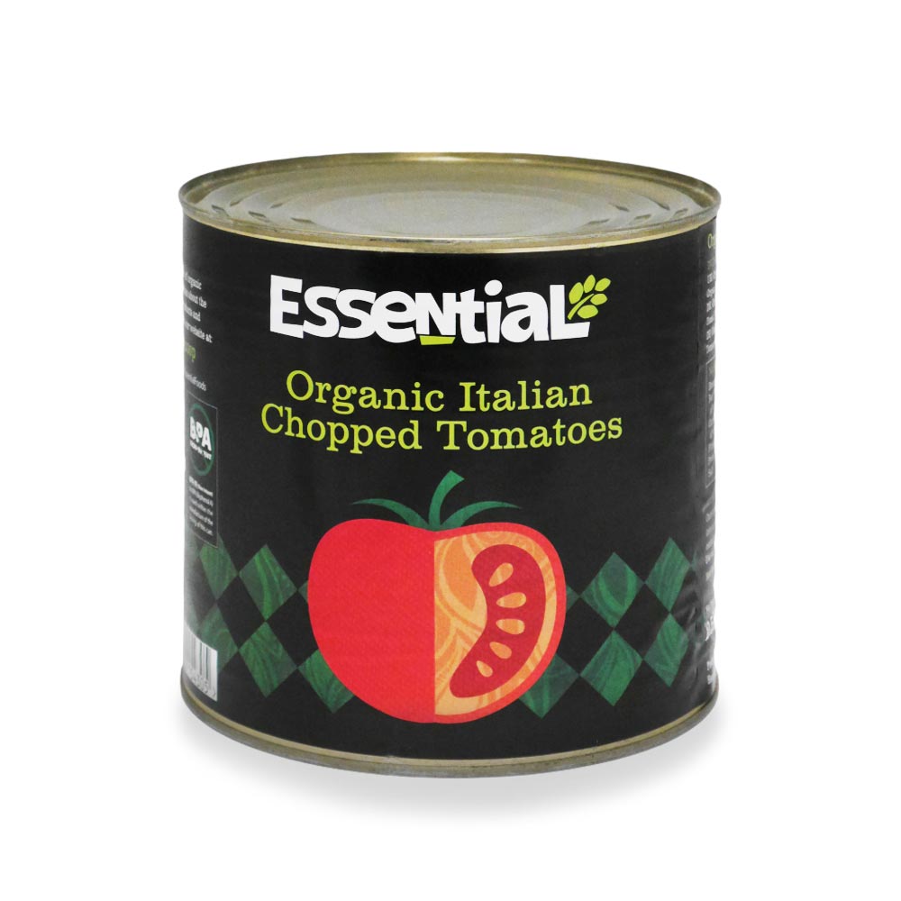 Essential Organic Chopped Tomatoes - Earthfare Supermarket - 5029220154305