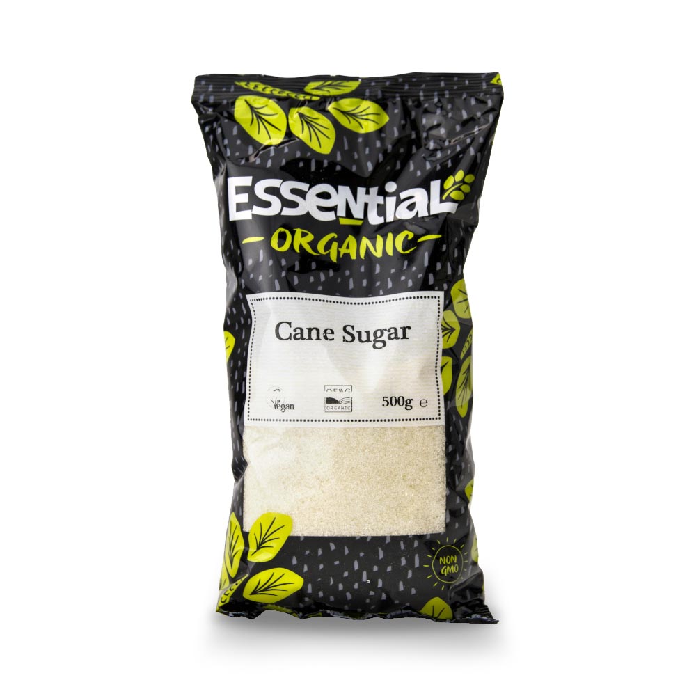 Essential Organic Natural Cane Sugar 500G - Earthfare Supermarket - 5029220923734