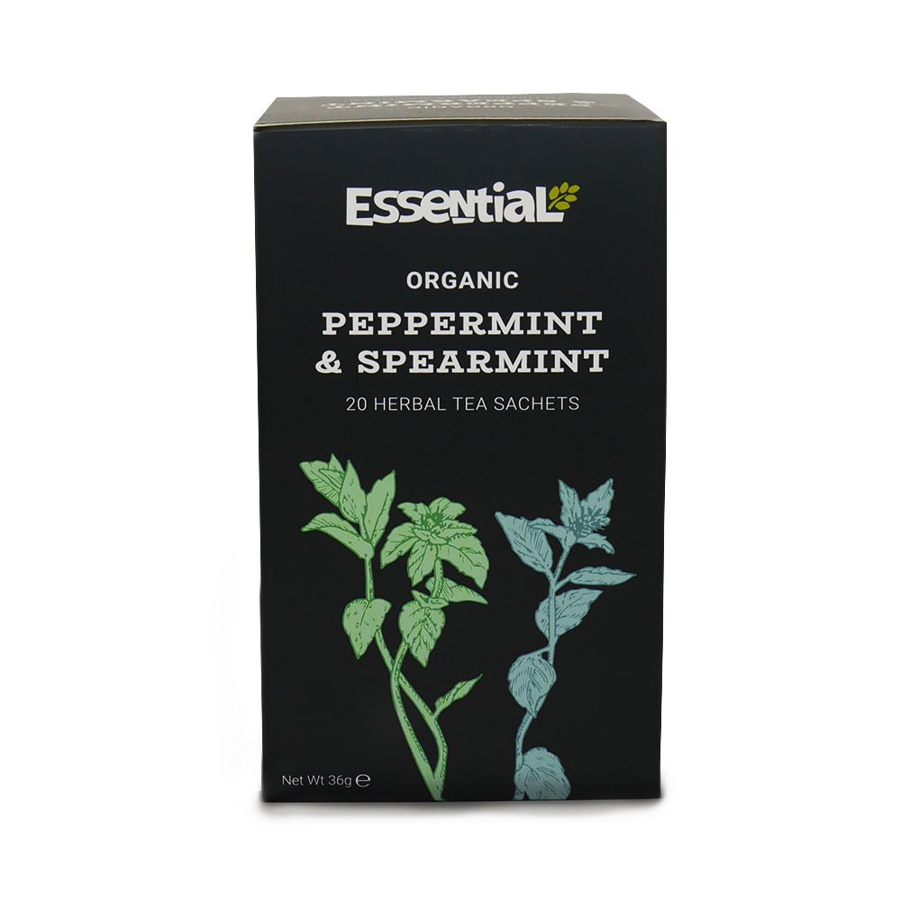 Essential Organic Peppermint & Spearmint Tea - Earthfare Supermarket - 5029220908694
