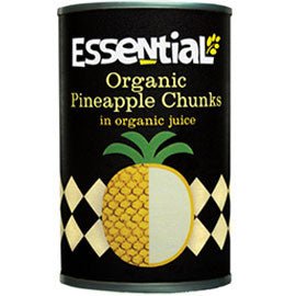 Essential Organic Pineapple Chunks - Earthfare Supermarket - 5029220157092