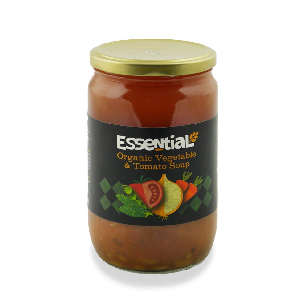 Essential Organic Vegetable & Tomato Soup - Earthfare Supermarket - 5029220057293