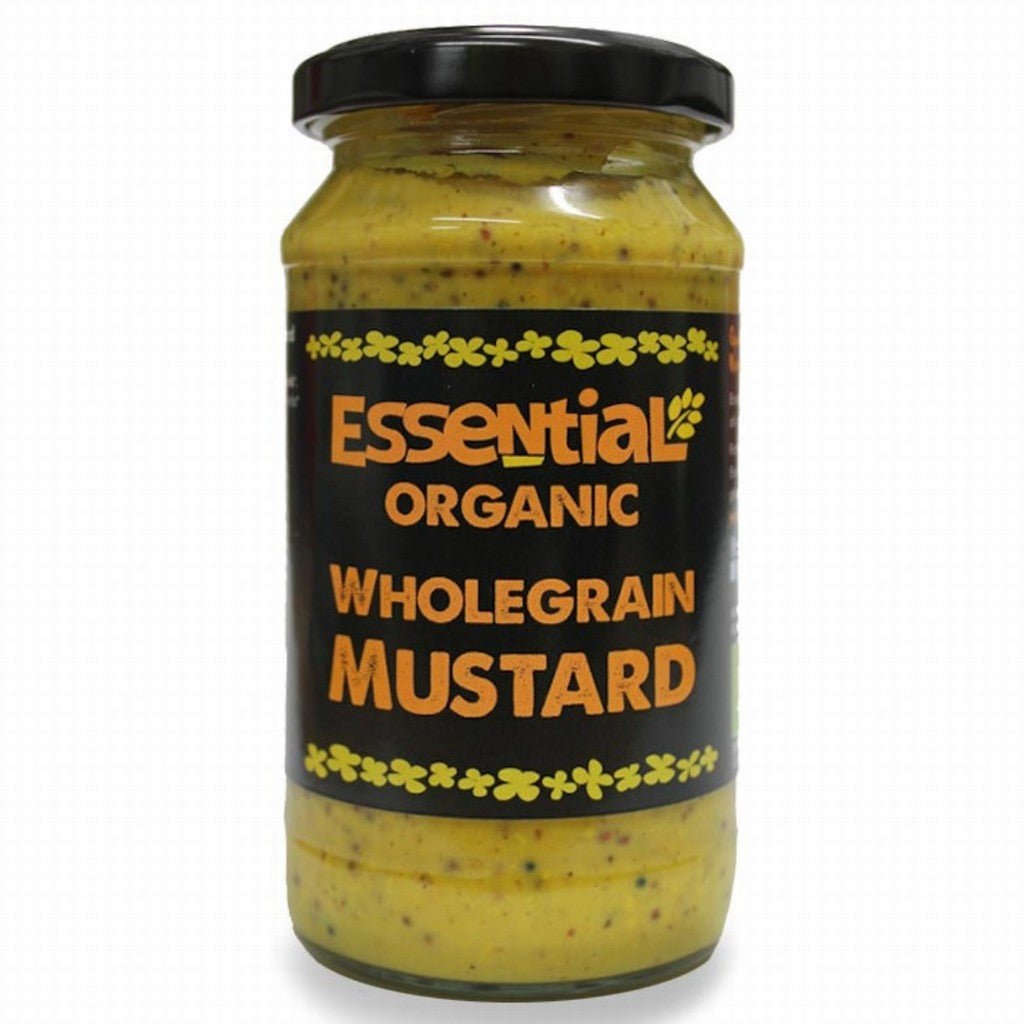 Essential Organic Wholegrain Mustard - Earthfare Supermarket - 5029220157801