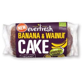 Everfresh Organic Banana & Walnut 350G - Earthfare Supermarket - 5014653026343