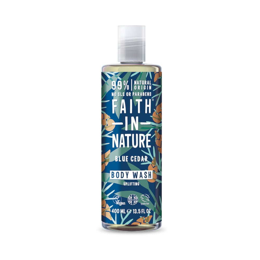 Faith Blue Cedar Body Wash - Earthfare Supermarket - 70800240461