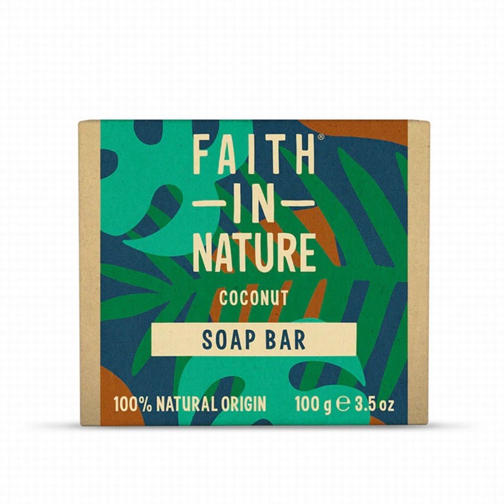 Faith In Nature Coconut Soap (Box) - Earthfare Supermarket - 708002300363