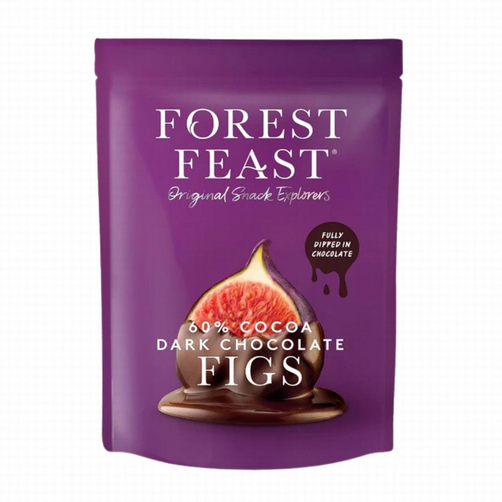 Forest Feast Dark Chocolate Mountain Figs 140g - Earthfare Supermarket - 5022374054279