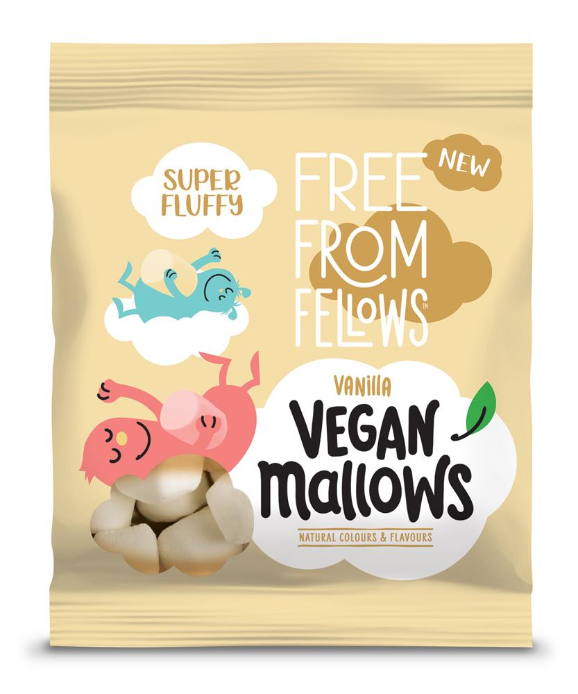 Free From Fellows Vanilla Vegan Mallows - Earthfare Supermarket - 5060308360959