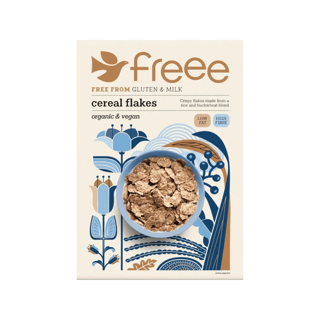 Freee By Doves Farm Organic Cereal Flakes 375g - Earthfare Supermarket - 5011766777995