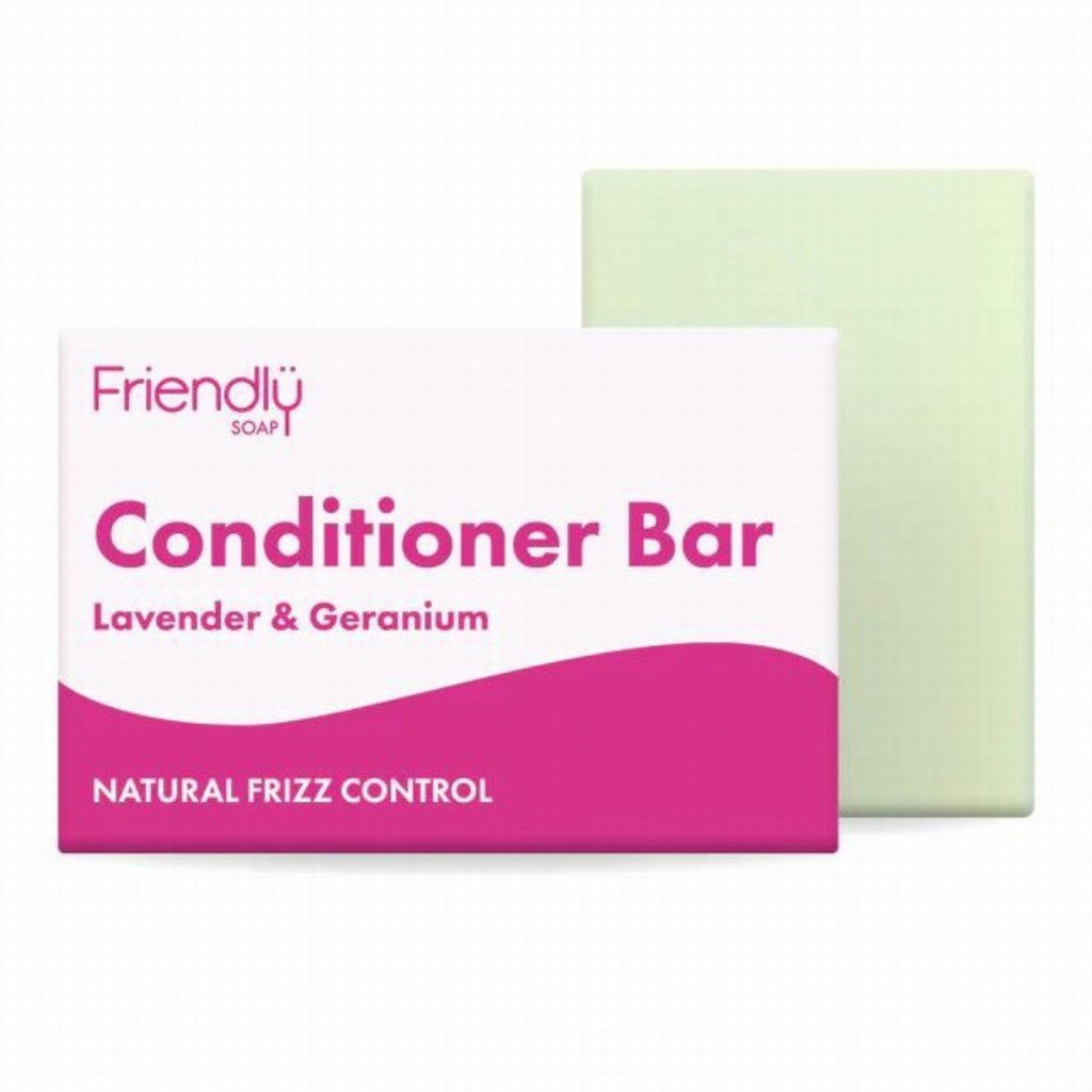 Friendly Soap Conditioner Bar Lavender & Geranium - Earthfare Supermarket - 0634114034493
