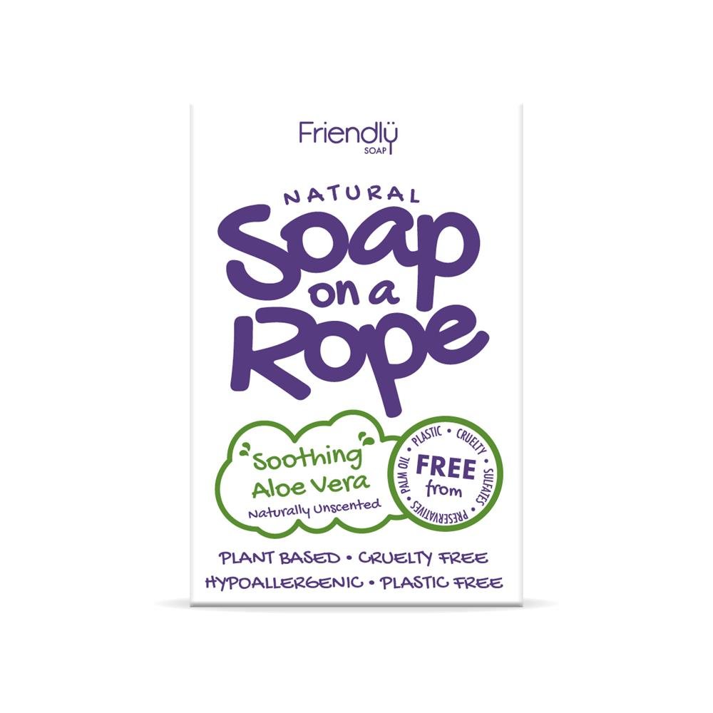 Friendly Soap on a Rope Aloe Vera - Earthfare Supermarket - 5060892900791