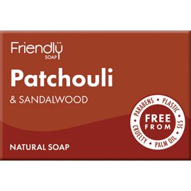 Friendly Soap Patchouli & Sandalwood (Box) - Earthfare Supermarket - 634158845307