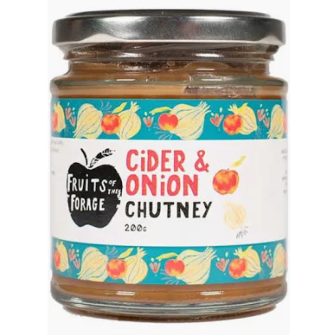 Fruits of the Forage Cider & Onion Chutney - Earthfare Supermarket - 5060543651652