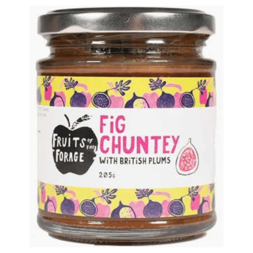 Fruits of the Forage Fig & Plum Chutney - Earthfare Supermarket - 5060543651645