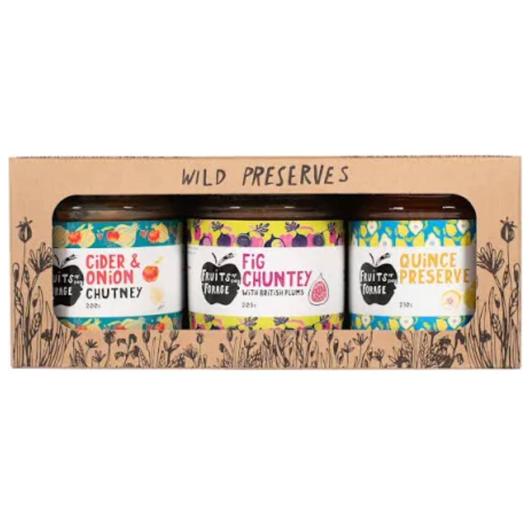 Fruits of the Forage Luxury Cheeseboard Trio - Earthfare Supermarket - 5060543651843