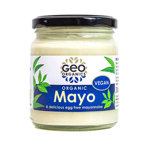 Geo Organics Vegan Mayo - Earthfare Supermarket - 5060005460228