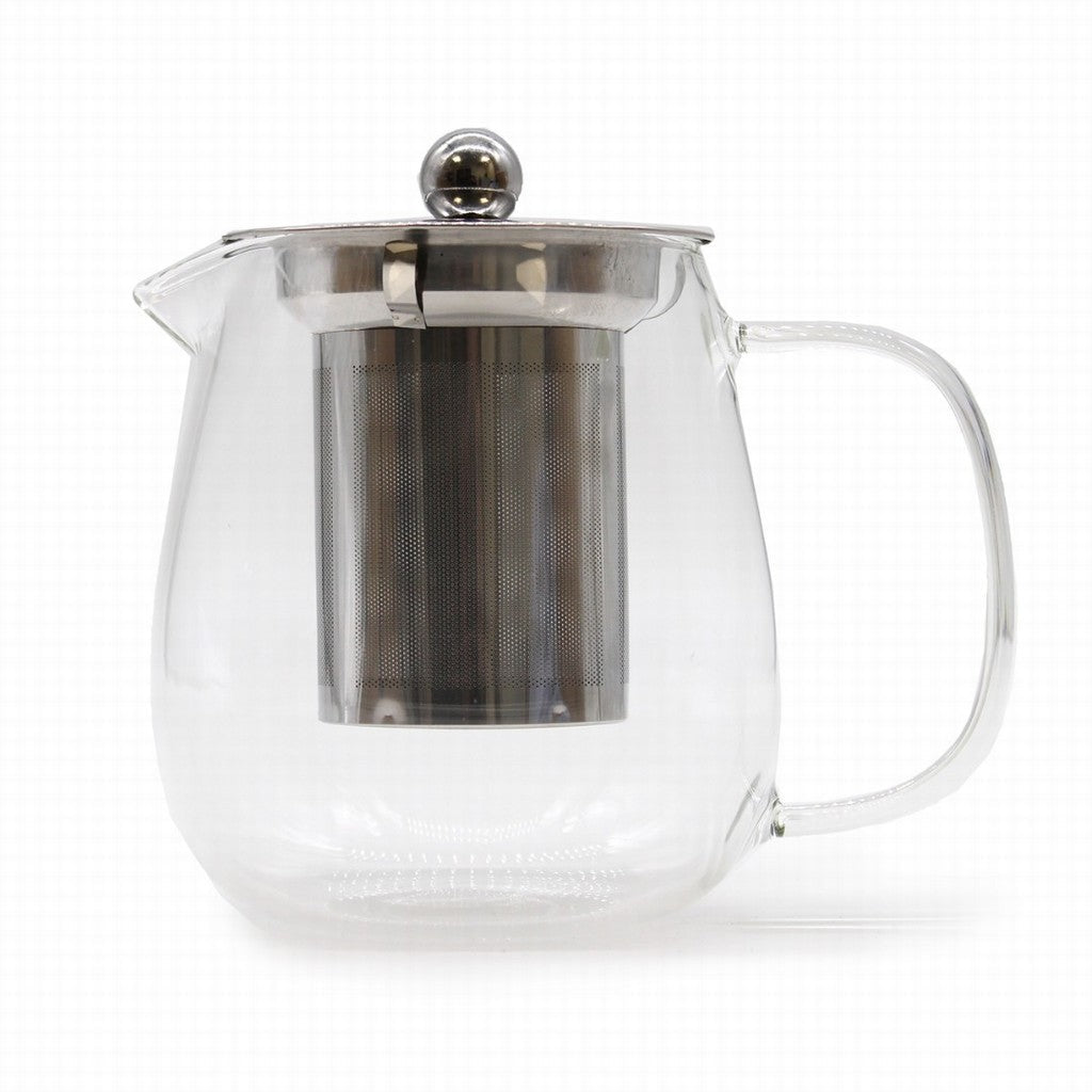 Glass Infuser Teapot Contemporary 550ML - Earthfare Supermarket - 5056368317163