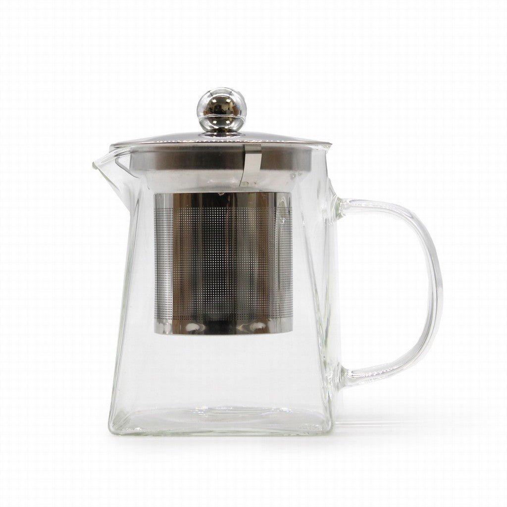 Glass Infuser Teapot Tower 350Ml - Earthfare Supermarket - 5056368317149