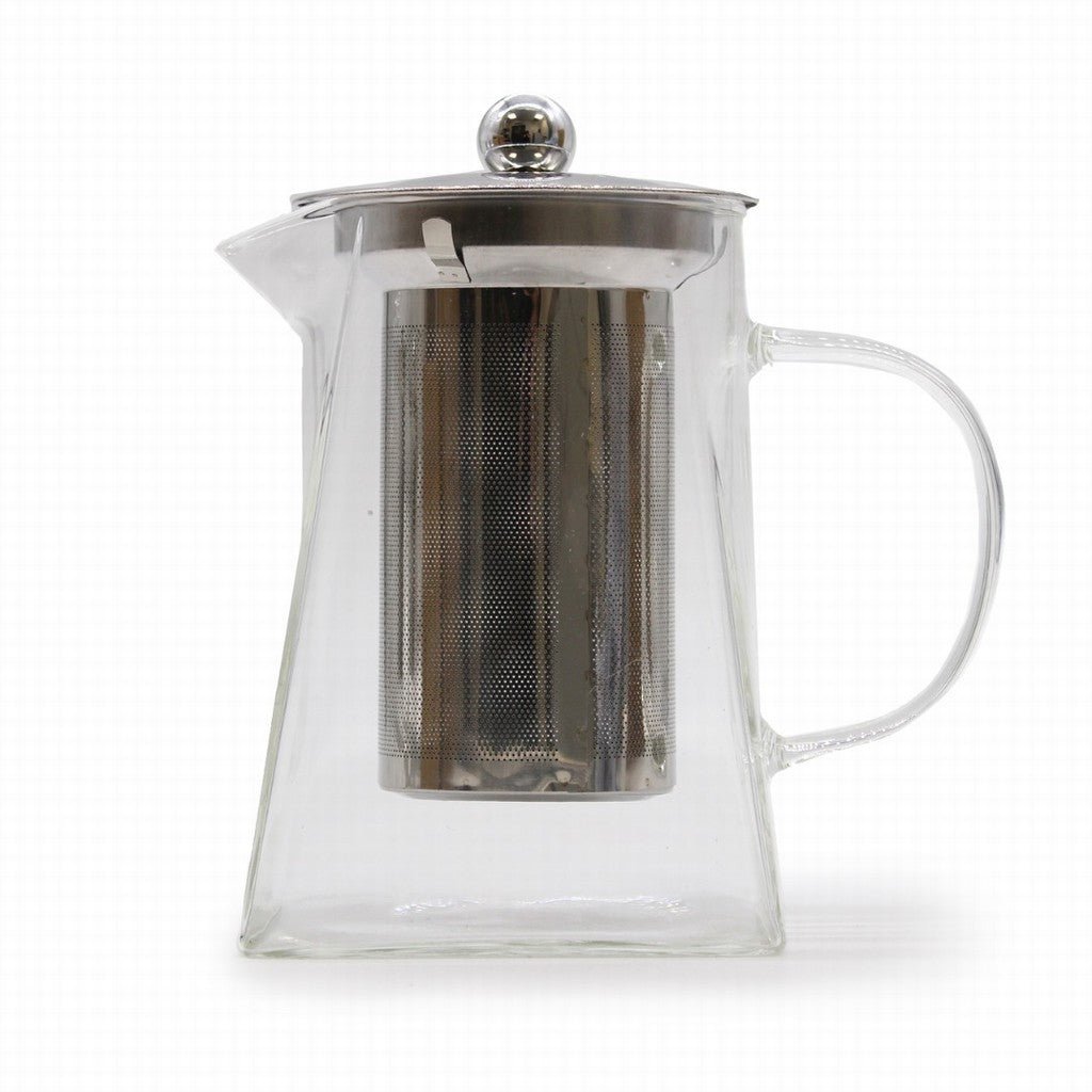 Glass Infuser Teapot Tower 750Ml - Earthfare Supermarket - 5056368317156