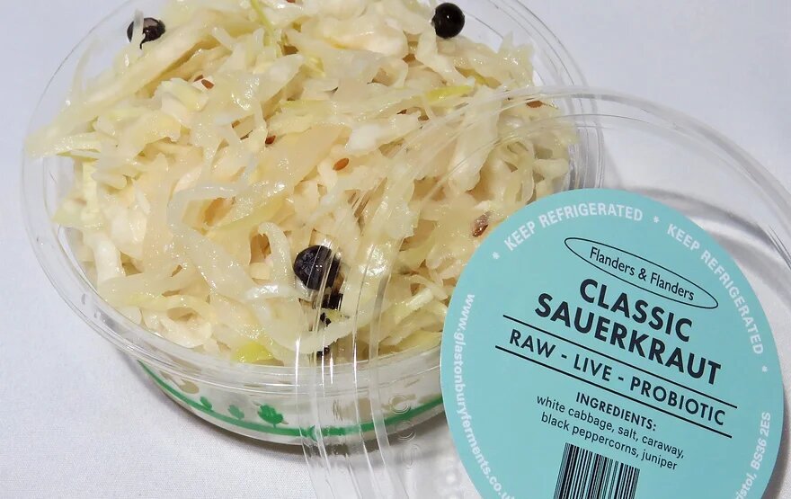 Glastonbury Ferments Classic Sauerkraut - Earthfare Supermarket - 0604565427496
