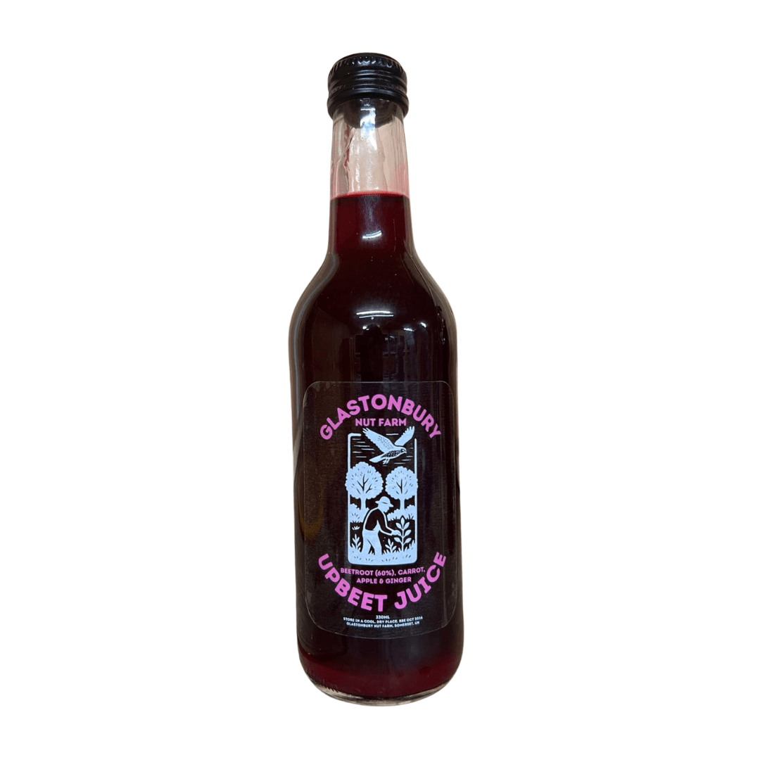 Glastonbury Nut Farm Upbeet Juice 330ml - Earthfare Supermarket -