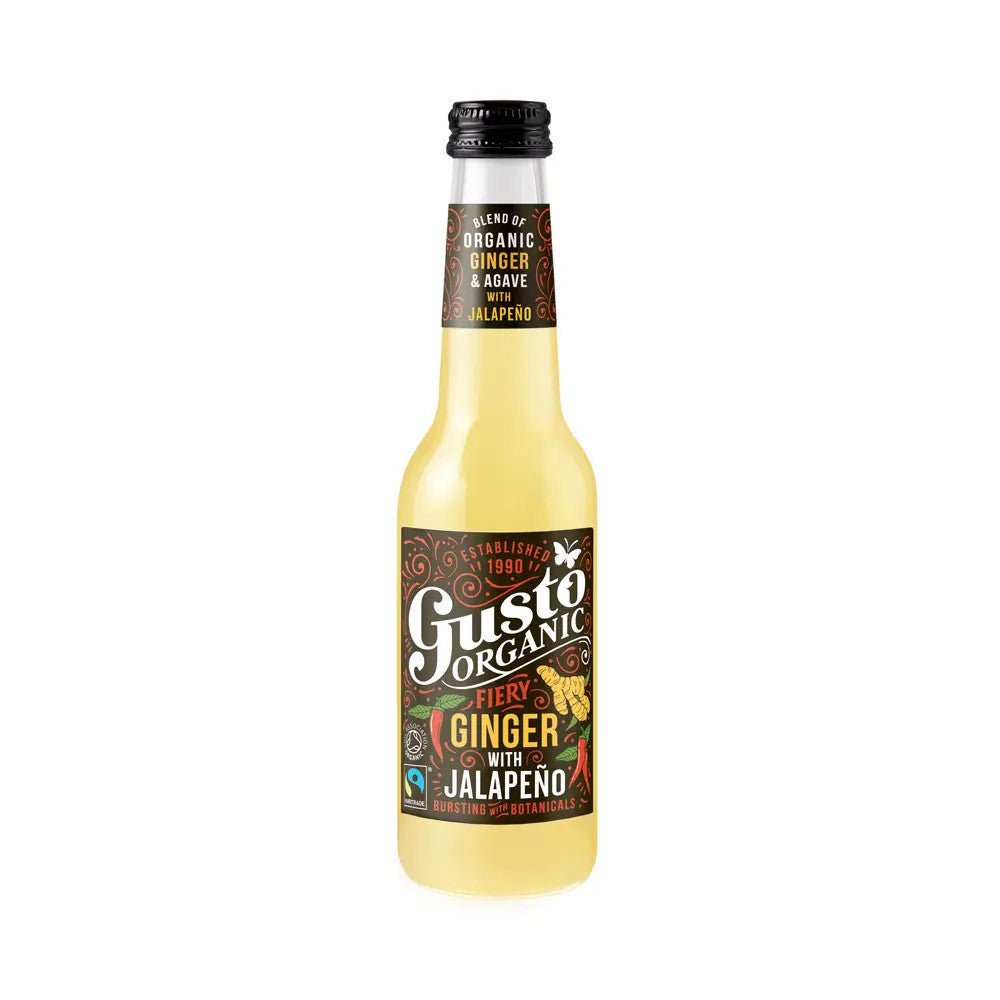 Gusto Organic Fiery Ginger with Jalapeno - Earthfare Supermarket - 5060042490028