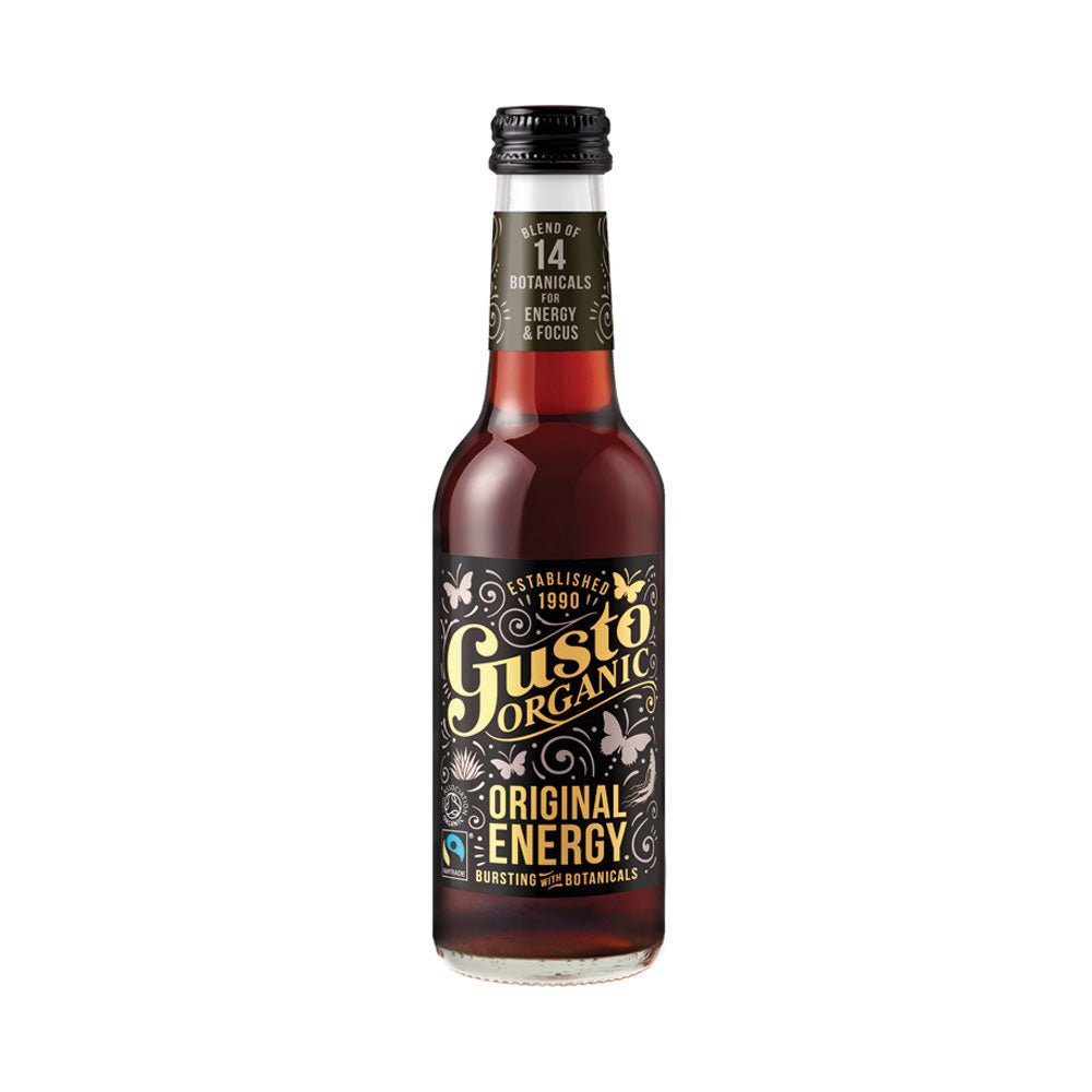 Gusto Organic Original Energy 250ml - Earthfare Supermarket - 5060042491018