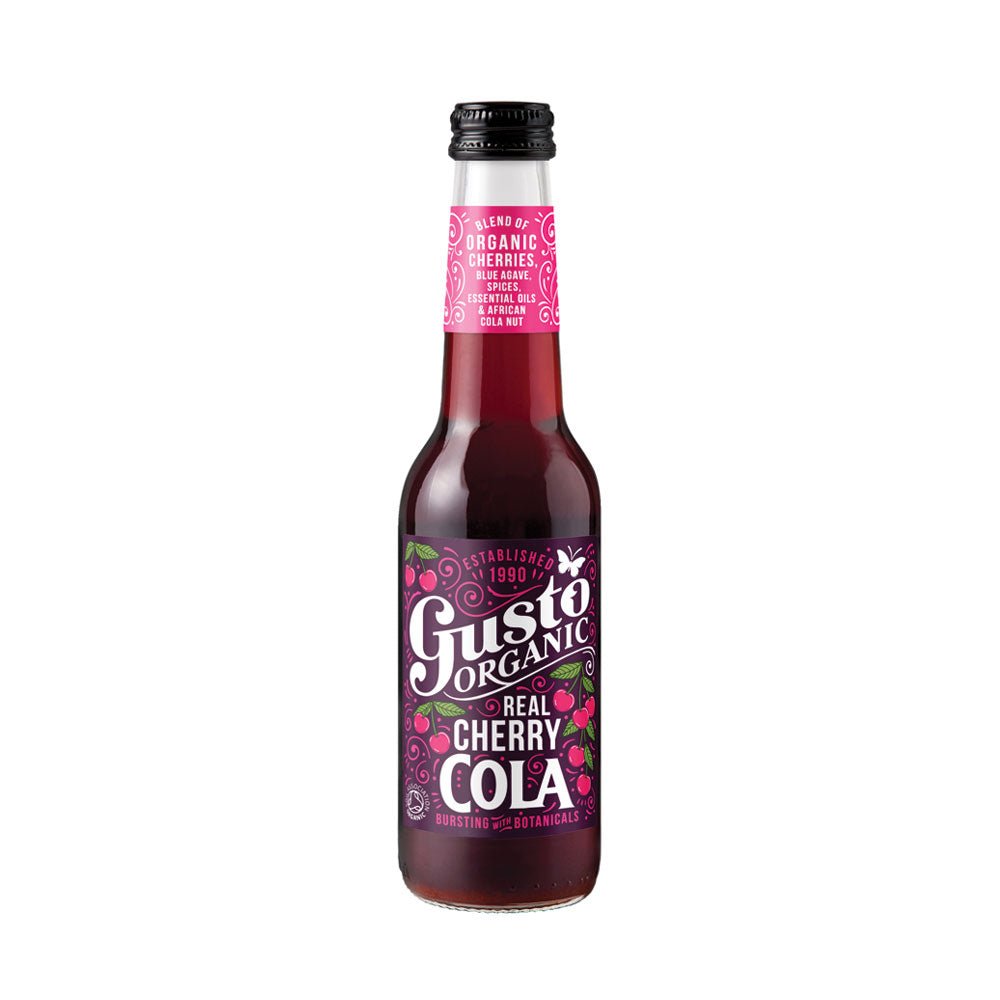 Gusto Organic Real Cherry Cola - Earthfare Supermarket - 5060042490004