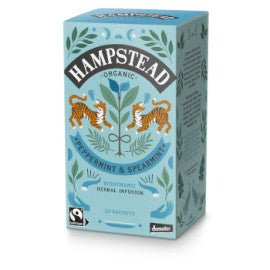 Hampstead Organic Tea Peppermint Infusion Teabags - Earthfare Supermarket - 813427000399