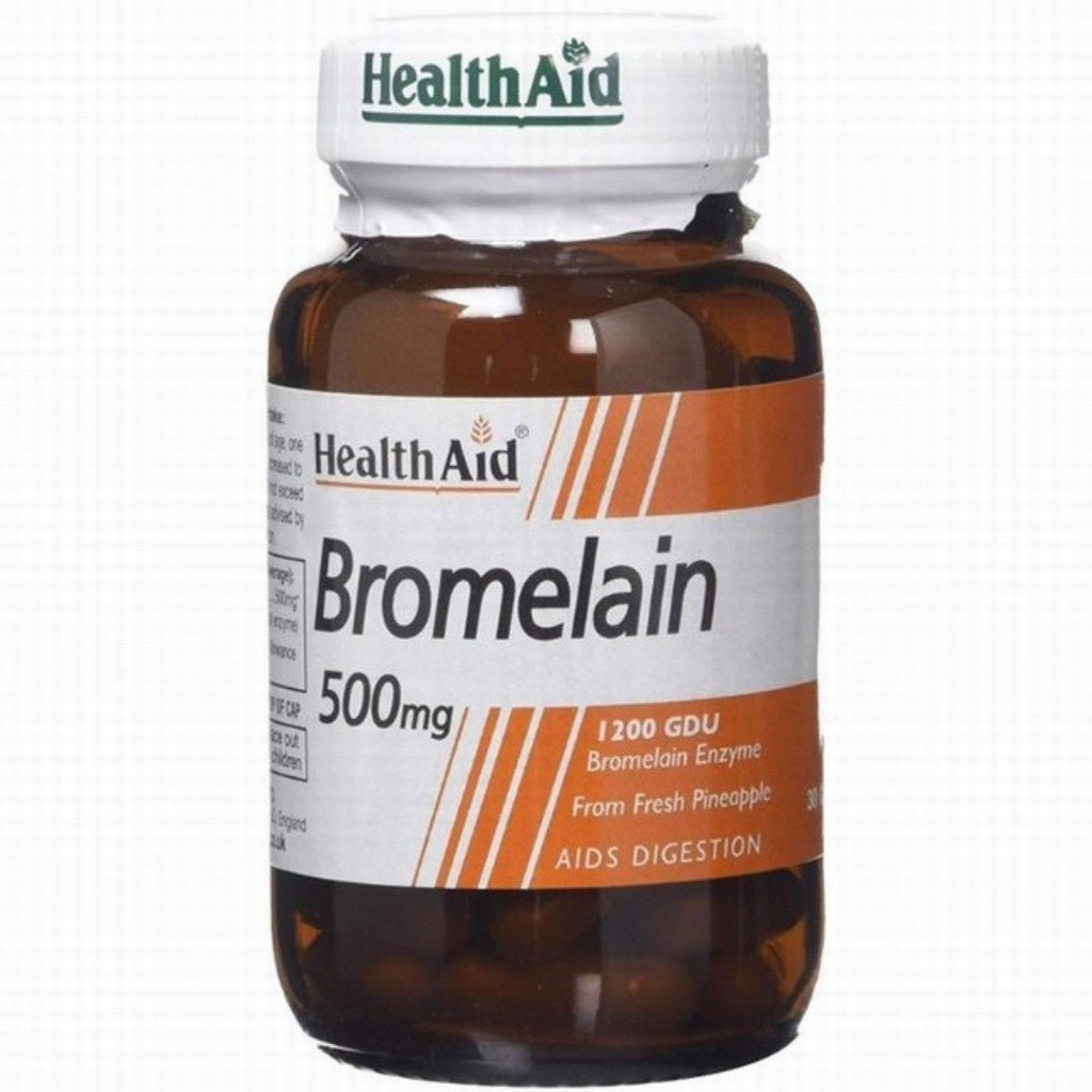 Health Aid Bromelain - Earthfare Supermarket - 5019781025558