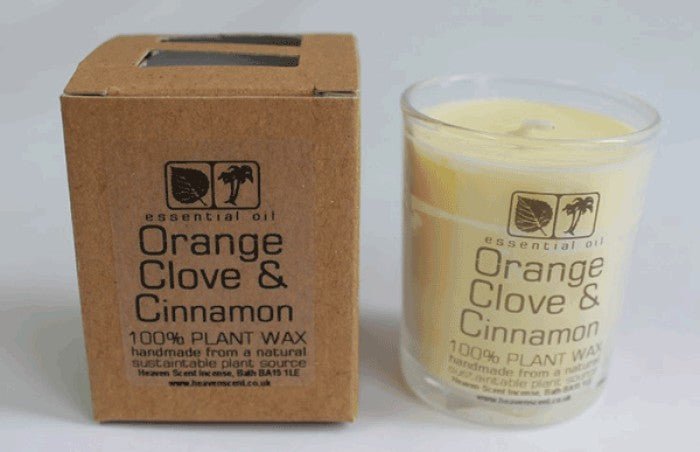 Heaven Scent Orange & Clove Votive - Earthfare Supermarket - 5038871005867