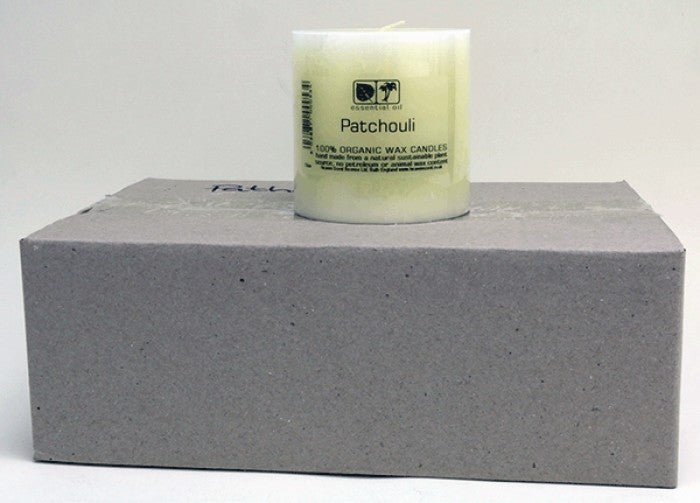Heaven Scent Pillar Candle Patchouli - Earthfare Supermarket - 5038871000534