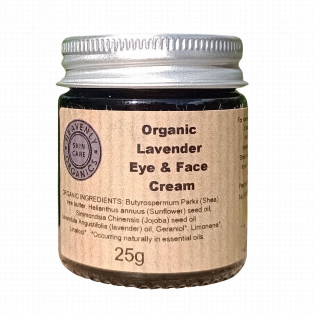Heavenly Organics Lavender Eye & Face Cream - Earthfare Supermarket - 793591604572